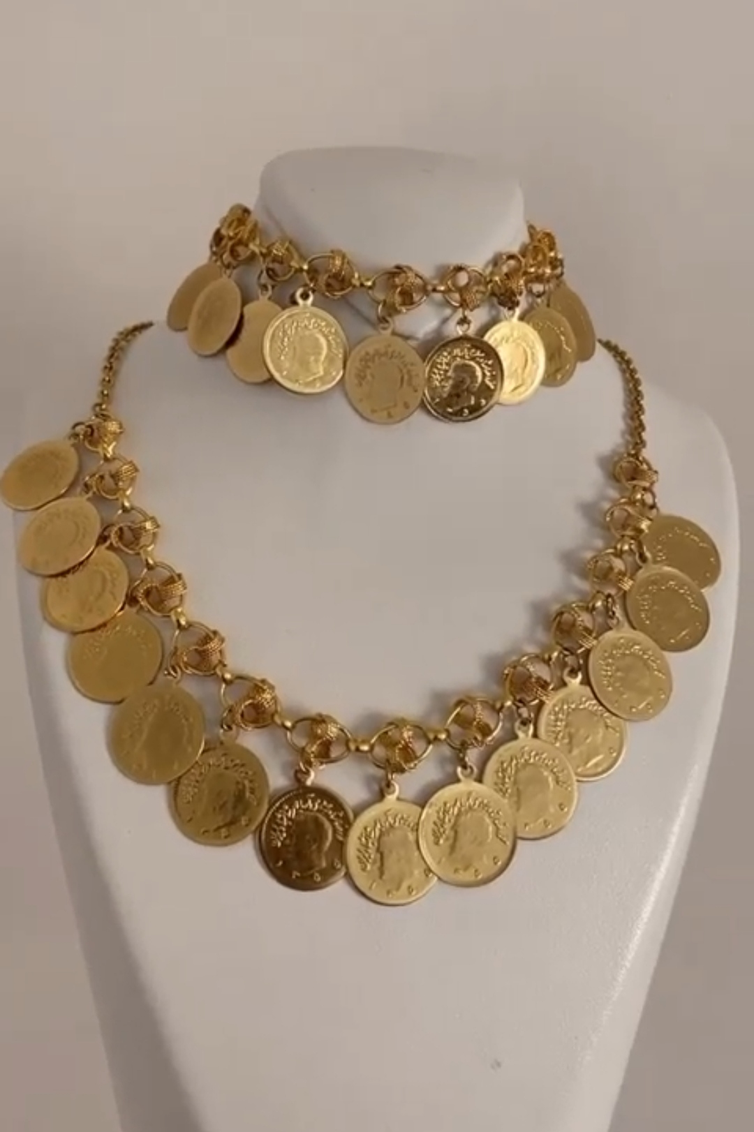 گردنبند (طرح سکه )کوردی کد G1541